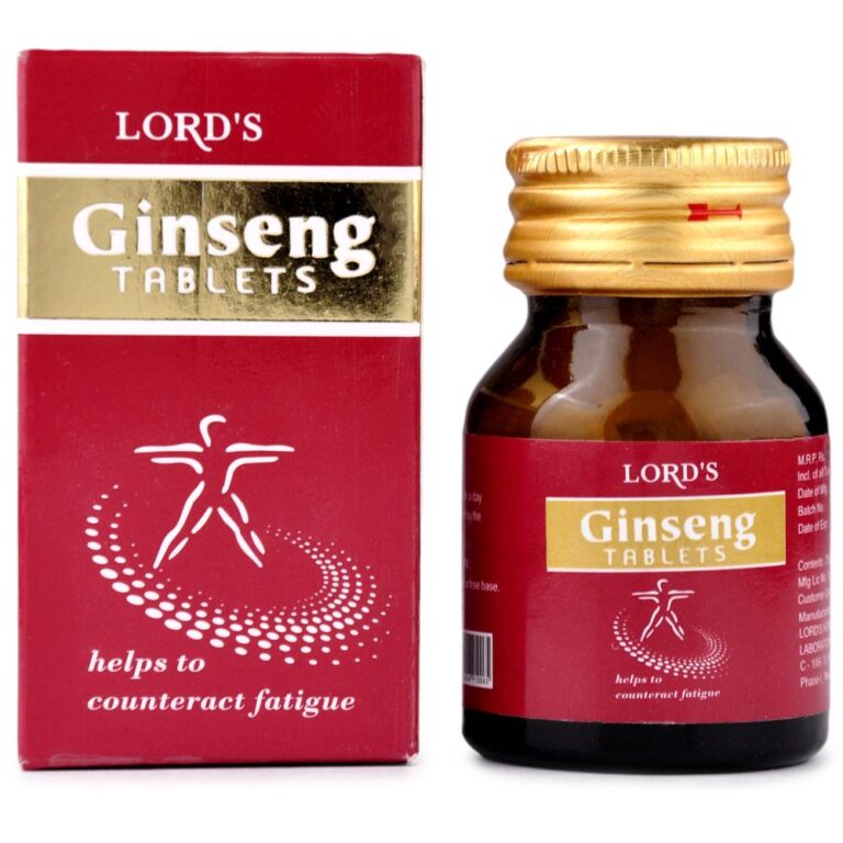 Lords Ginseng Tablets Bhavani Homoeo Health Care